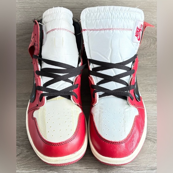 Nike x OFF WHITE THE TEN VIRGIL ABLOH AIR JORDAN 1 RETRO HIGH CHICAGO *R*E*P* - Picture 3 of 8